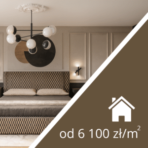 Projekt wnętrza – gotowe rozwiązanie aranżacyjne