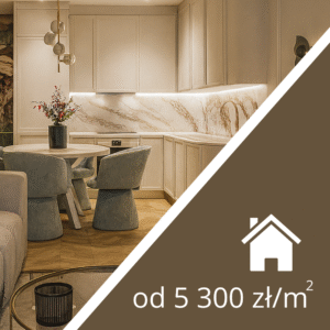 Projekt wnętrza – gotowe rozwiązanie aranżacyjne