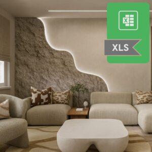 Projekt wnętrza – gotowe rozwiązanie aranżacyjne