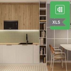 pakietowy projekt wnętrza z elegancką estetyką